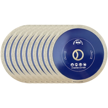 Grip Tight Tools 4-1/2 in. Premium Continuous Rim Tile Cutting Diamond Blade, 10PK B1502-10